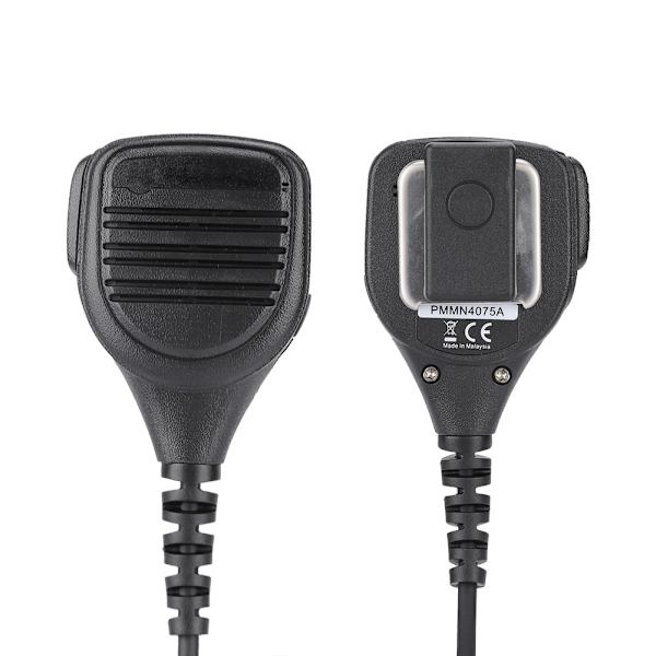Högkänslig Walkie Talkie-högtalare 360° Backclip Clear Sound CB-mikrofon för 3,5 mm kontakt