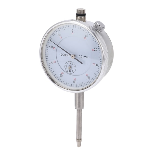 Mekaaninen kellotaulun testi-indikaattori, tarkka osoitintyyppinen kellotaulu mittalaite, 0-20 mm