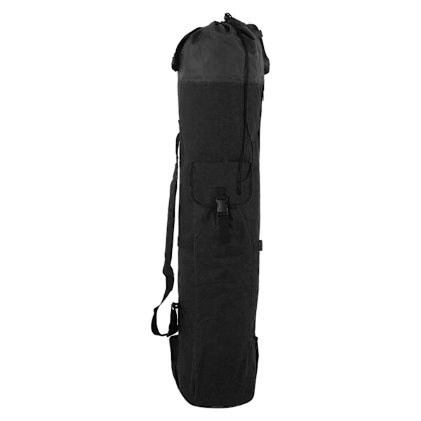 Fiskeutstyr Stang Oppbevaringspose Organizer Sylindrisk Pakke Stang Snelleholder Vanntett Svart