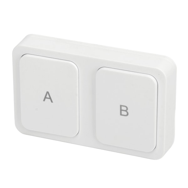Trådløs Smart Scene Switch Smart Home Devices 2-veis trykknappbryter for Tuya Zigbee Connection