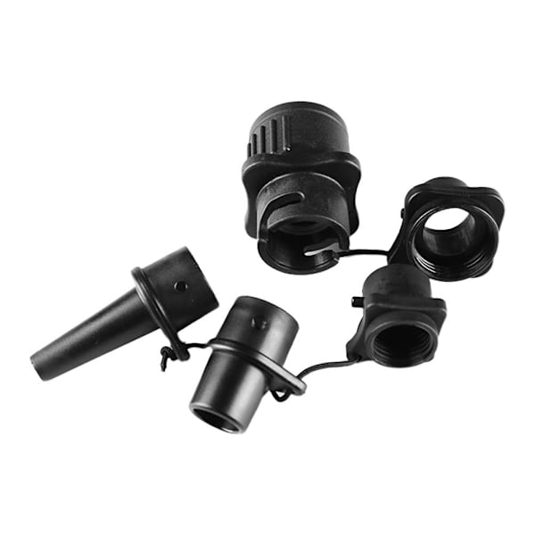 Uppblåsbar Pump Adaptor Multifunktionell Luftpumpkonverter 4 Standarder Konventionell Luftventilfäste för Uppblåsbar Båt