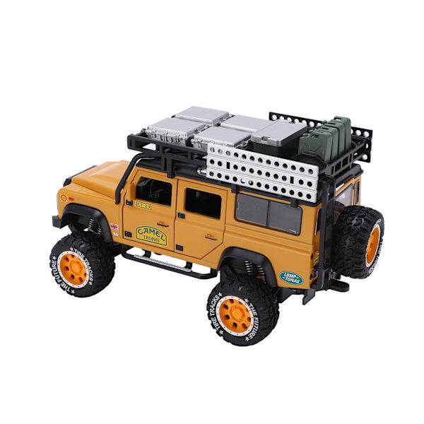 1/28 Off Road Modellbil Legering Pull Back Leksaksbil med Ljud och Ljus för Barn Pojke Flicka Present