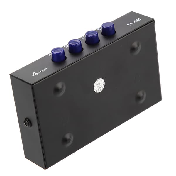 2/4 Port USB 2.0 Manuel Delings Switch Switcher Boks til PC Printer Scanner (4 Port)