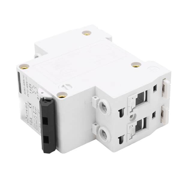 2P Mini DC AC Strømbryter 4000A Brytekapasitet Pa66 Liten Strømbryter 16A 400V