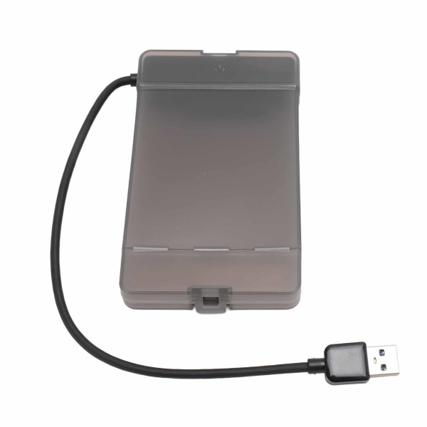 USB3.0 2,5-tommers SATA-harddiskkabinett 5 Gbps klar ekstern harddiskdeksel for 7-9,5 mm 2,5 tommers SATA SSD HDD