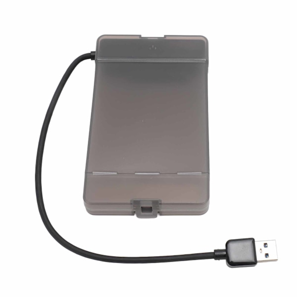 USB3.0 2,5 tums SATA-hårddiskhölje 5 Gbps genomskinligt externt case för 7‑9,5 mm 2,5 tums SATA SSD HDD