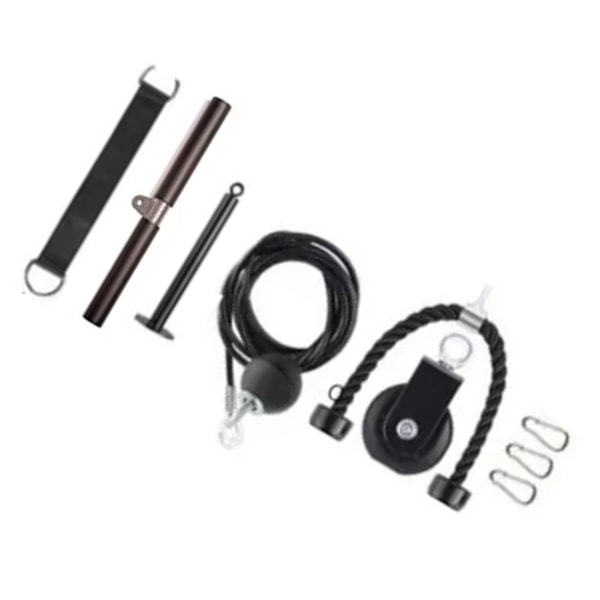 Vikt-kabel-remskivsystem Gym-kabel-remskivtillbehör Hemmagym-utrustning för underarms- och axelstyrketräning