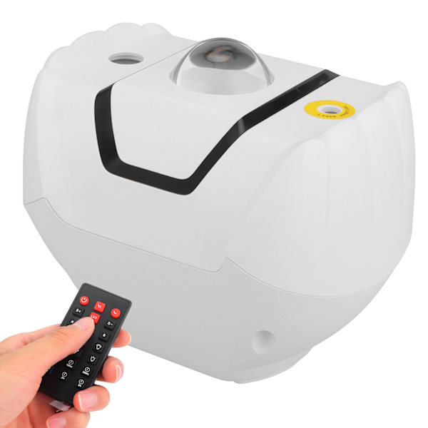 Stjerneprojektor LED-projektorlampe med fjernkontroll for KTV-fest diskotek soverom EU-plugg 100‑240V