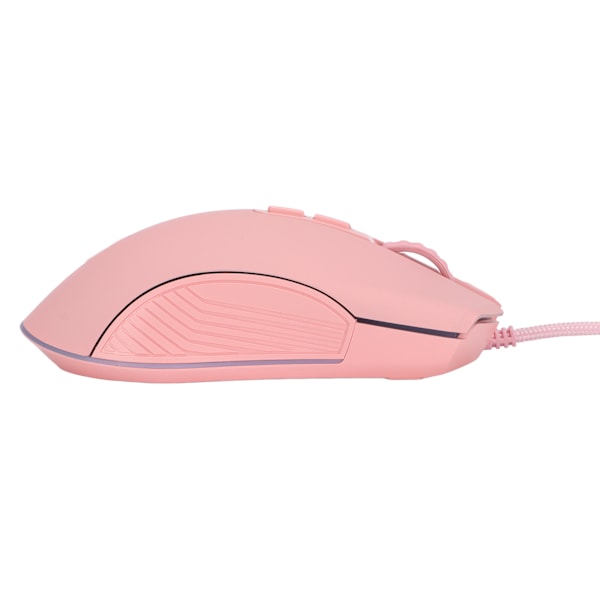 Kablet Mus RGB Bakgrunnsbelysning 4 Nivåer Justerbar DPI Ergonomisk Komfortabelt Grep Gamingmus