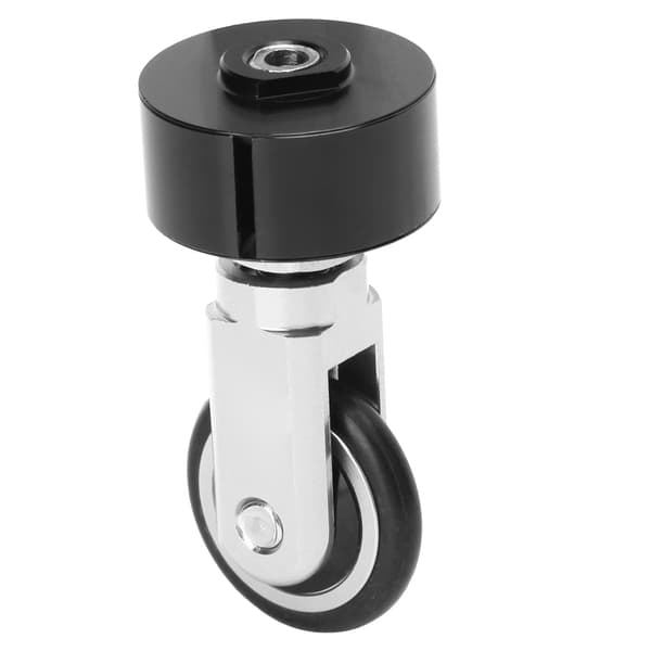 Foldecykel Easy Wheel til K3PLUS 412 Foldecykel 33,9 mm Sadelpind Ekstra Skub Easy Wheel Sølv