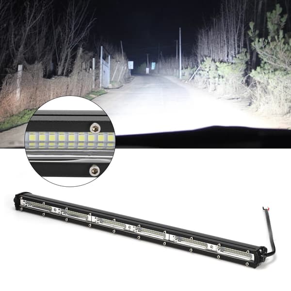 180W Universal 60 LED Bil Båt Arbeidslampe Bar Kjørelys