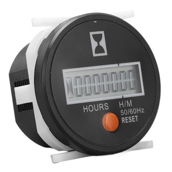 Digital timmätare Hög precision Mekanisk timmätare Brett intervall Timmätare med återställningsknapp 24‑240V