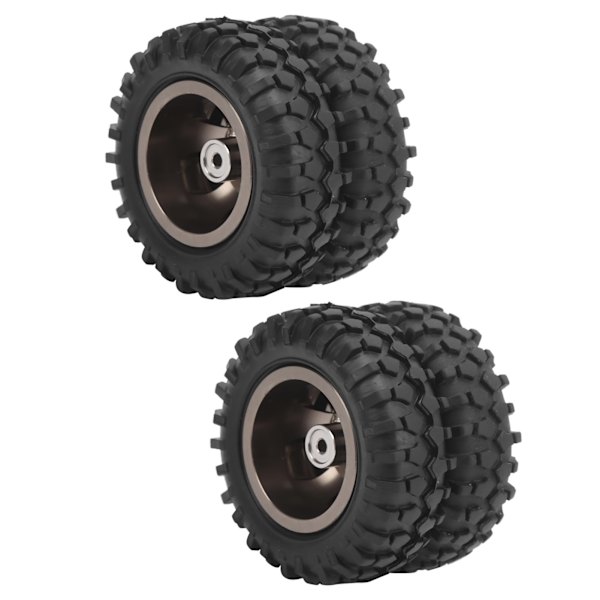 2st 55 mm aluminiumlegering bakdäck reservdelar Passar för WPL D12 1/10 RC lastbil (D12‑010T)