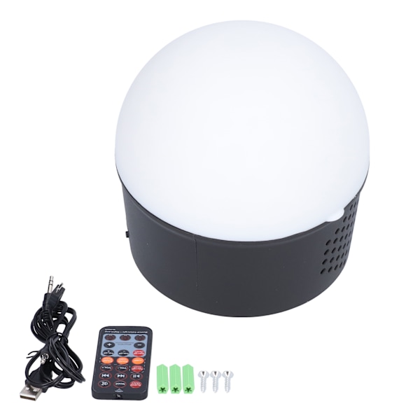 Yöprojektorin valo Bluetooth-musiikkikaiutin LED-valo kaukosäätimellä juhliin