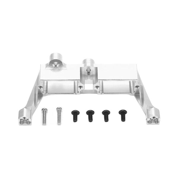 Differensialsperre Brakett Aluminium Legering Servo Feste for Traxxas TRX4 1/10 RC Bil Sølv