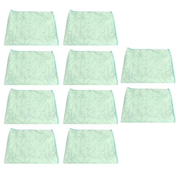 10 stk. Reaktivt trykt farvet håndklæde Absorberende mikrofiberhåndklæde til badeværelse Køkken 40x40cm