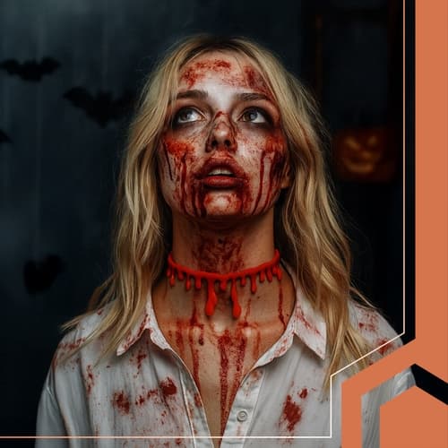 Blodig Halskæde - Halloween 7