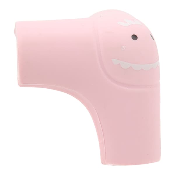 8 st hörnskydd Triangulära silikonmöbelhörnskydd Bordshörnskydd för barnsäkerhet Rosa