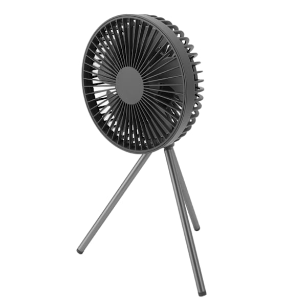 Baby Stroller Fan Timing Function Rechargeable Portable Fan with Flexible Tripod for Outdoor Travel Gray