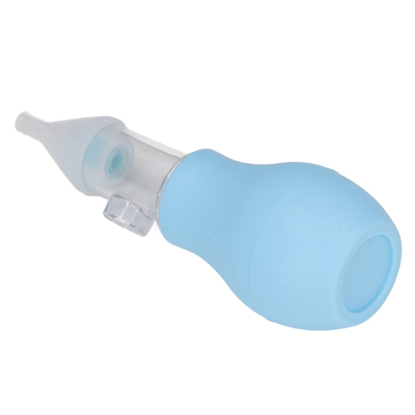 Baby Nasal Aspirator Easy Squeeze Silicone Soft Tube Reusable Nose Sucker för Spädbarn Nyfödda