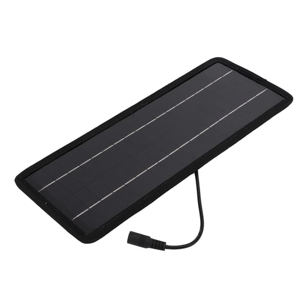 4.5W 12V Solar Bilbatterioplader Polysilicium Solpanel til Biler Både Automobiler Konverterer 12V Batteri til 5V