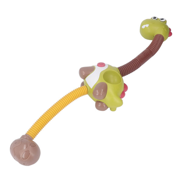 Dinosaurie badleksak BPA-fri 360° roterande automatisk cirkulationsvattenrör dinosaurie bad duschleksak