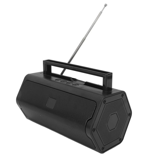 AM FM Radio Ulkokäyttöön V6 Bluetooth-kaiutin Kannettava radio teleskooppisella antennilla
