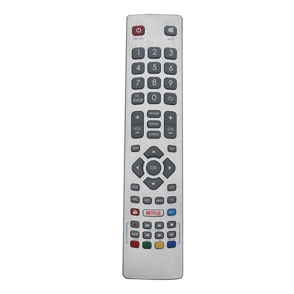 Sharp Aquos fjernkontroll universal kompatibel grå gray