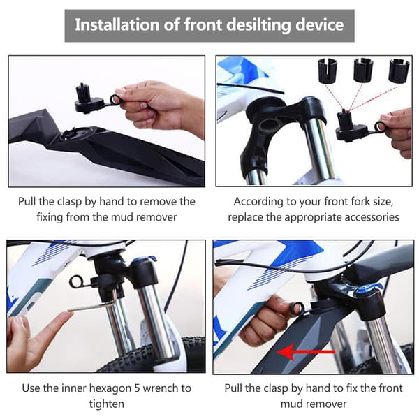 Universal Mudguard til Mountainbike