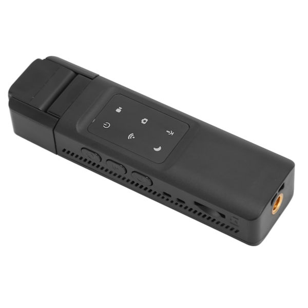 Bärbar videoinspelare Multifunktionell 1080P HD-rörelsedetektion Infraröd Night Vision One Click Photo Back Clip Camera