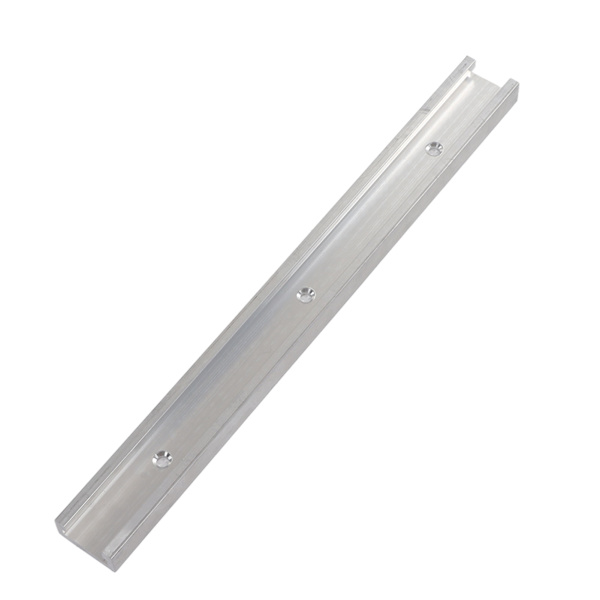 T-skrue fastgørelsesspor i aluminiumlegering T-spor geringsskinne til knusebord træbearbejdning DIY-værktøjer 50 cm / 19,7 tommer