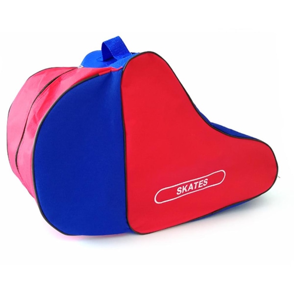 Bærbar rulleskøyteveske for barn og voksne Pustende skøyteveske Inline skatebag med justerbar skulderstropp