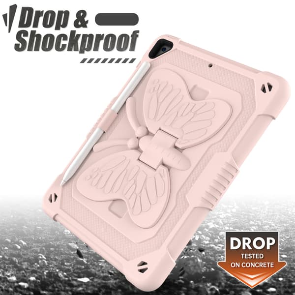 Børnecover med stativ, iPad Air 2/Pro 9.7/9.7 (2017-2018), rosa pink