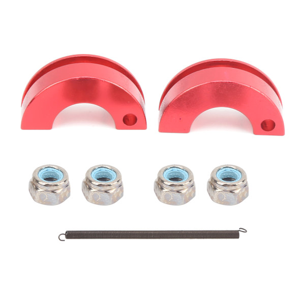 Legering aluminium RC skoclutch med fjæroppgraderingsdeler for HSP 1/10 94122 94188 RC CarRed