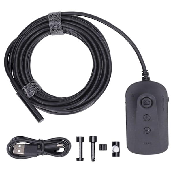Endoskooppi WiFi 5MP automaattitarkennuksella tarkastuskamera IP67 vedenpitävä putkistoautoon