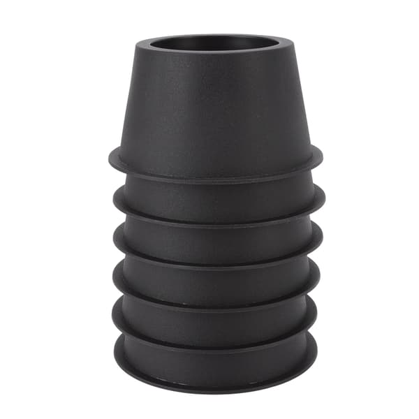 6 stk møbelheiser runde plastmøbelheiser for seng, bord, sofa, svart 2,8 tommer