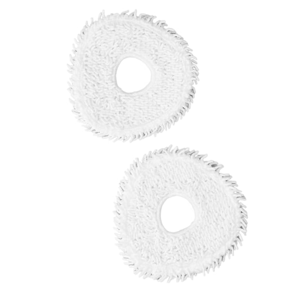 2 stk. Fibermoppklut reservedeler for feie- og dra-integrert robot
