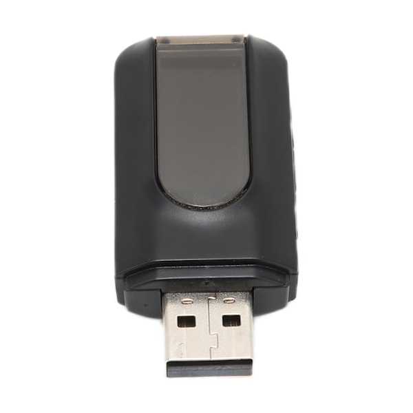 2 i 1 Bluetooth Adapter USB Trådløs Bluetooth Sender Modtager med LED Display til Bil Hjemme Audio System