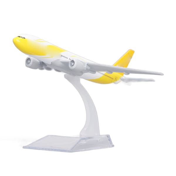 Legeringsfly Dekorationsmodel Høj Stimulerende Flysamling Model med Baseholder