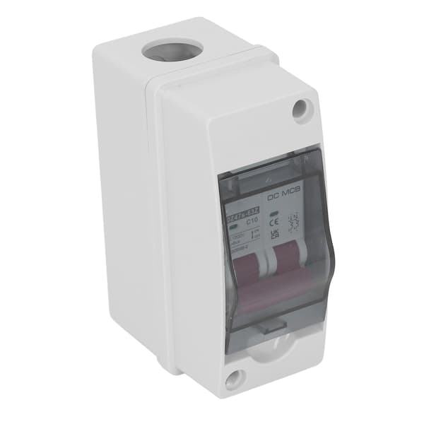 2P DC-afbryder IP65 Vandtæt Miniature DC-isolatorafbryder til solcelleanlæg 1000V 10A