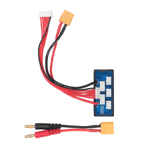 Parallel opladningstavle XT60 banan 2S 3S batteri balanceoplader udvidelsesadapter