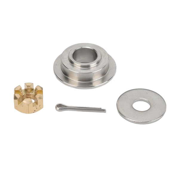 Metall Marine Propellermutter Kit Aluminiumlegering och Metall Propeller Installationshårdvara Kit för 15‑20 Hästkrafter Motor