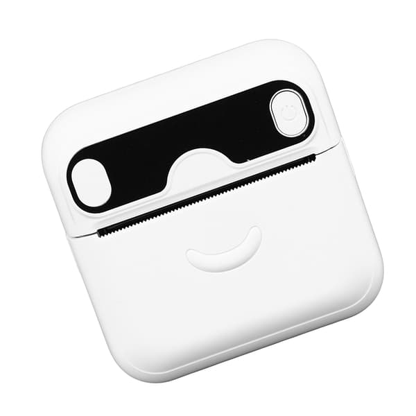 Miniprinter Bluetooth-forbindelse Blækfri udskrivning Bærbar lomme-printer til dokumenter Forkerte spørgsmål Noter