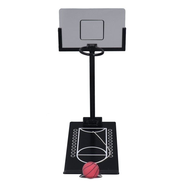 Desktop Basketball Spill Aluminiumslegering Anti Slip Svart vektet Base Sammenleggbar Basketball Desktop Leke for barn