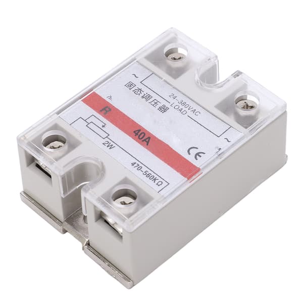 Solid State -jännitesäädin SSVR AC-jännitteen vastusarvon säätö 40A 24-380VAC