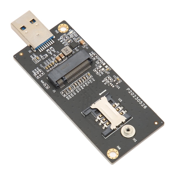 USB3.0 4G-moduulin sovitinkortti NGFF M.2 Key B - USB 3.0 -sovitin SIM-korttipaikalla 4G 5G -moduulille