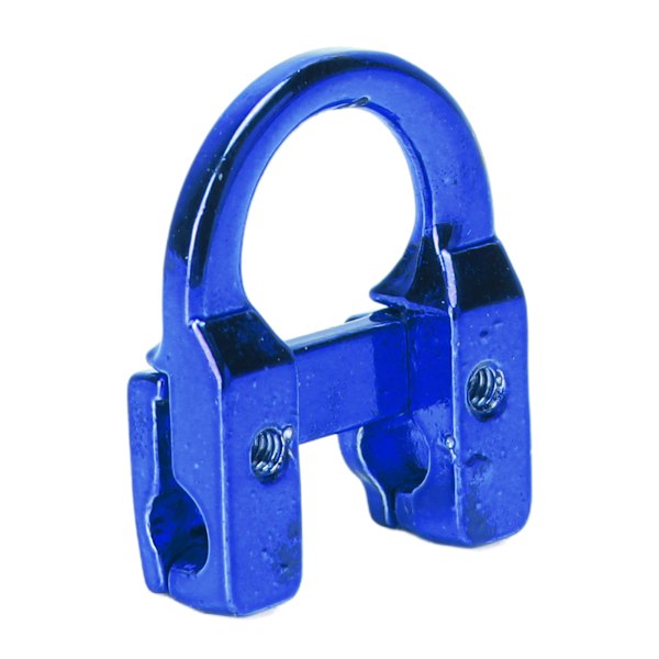 Pilbåge Metall D-Loop U-Forma Ring Metall D-Ring Pilbåge Jakt Riktad Skytte Skyddshjälp Tillbehör Blå