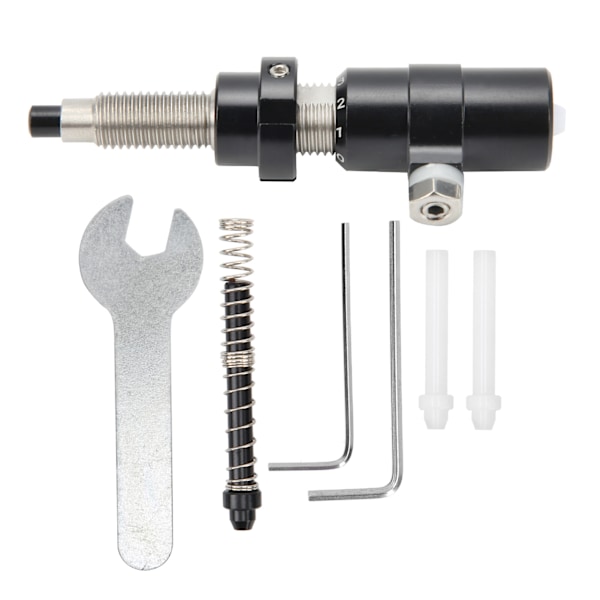 Recurve Bow Stabilisator Sidokudde Kolv Aluminiumlegering plast med installationsverktyg