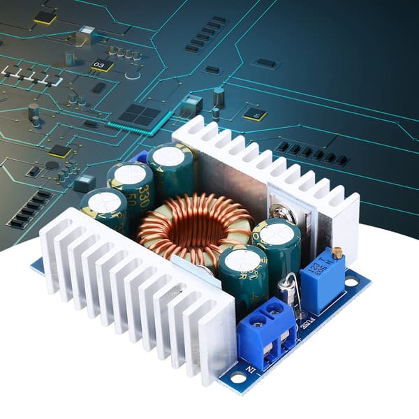 DCDC 12A Justerbar Høyeffekt Lav Ripple Buck-modul 95 % Bilstrømmodul