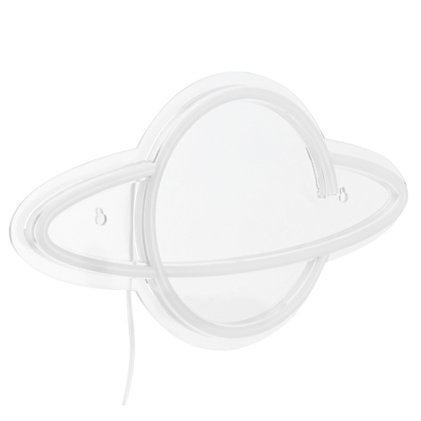 USB Neon Lys Planet-Form LED Væg Neon Skilt Dekoration til Fødselsdagsfest Bryllup